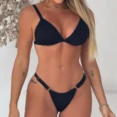 Conjunto Biquíni de Fita Fio Dental Marquinha com Regulagem PROMOÇÃO