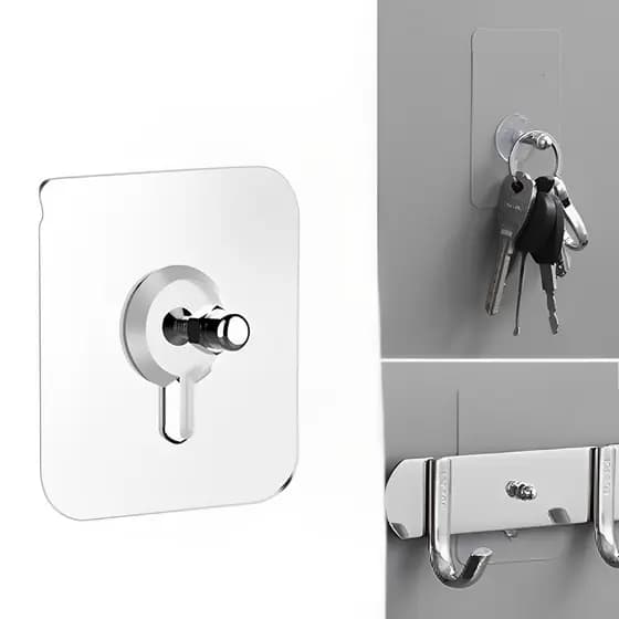 Kit 5/10 PÇS Gancho de Parede Adesivo Multiuso Para Pendurar Quadros Utensílios De Cozinha Banheiros Parafuso