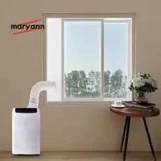 Peças De Ar Condicionado Portátil-Kit De Janela Ac Ventilação Porta Deslizante