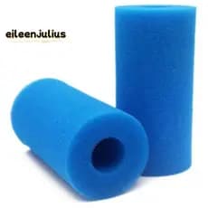 Esponja De Filtro De Espuma , 2 Peças , Para Tipo a , Reutilizável , Lavável , Piscina , Aquário , Acessórios