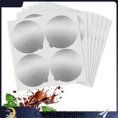 [eileenj3] Tampas De Folha De Alumínio Para Reutilização De Cápsulas-Vertuoline E Vertuo-Capas Reutilizáveis De Café (10