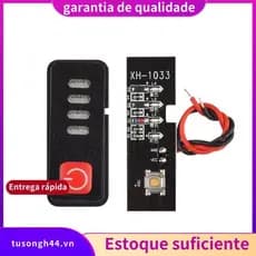 Indicador De Bateria Display LED Para De Lítio 18V/21V Furadeira Elétrica Capacidade 18650 Ferramenta Visual jimarnoldbr