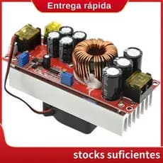 Step Up DC-Boost Converter 1800W 40A Módulo De Fonte De Alimentação De Tensão Ajustável Carregador 10-60V Para 12-90V