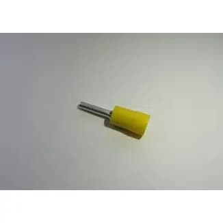 Terminal Pino Amarelo Para Fio/Cabo 4-6Mm2 Com 5 Peças