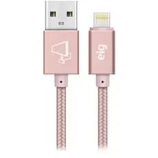 Cabo de sincronia/recarga lightning 1m rosa L810BRG Elg BT 1 UN