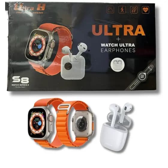Relogio SmartWatch S8 Ultra Earphones Cores Sortidas