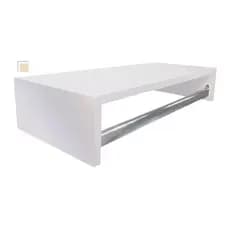 Cabideiro suspenso para closet roupas arara moderno nicho
