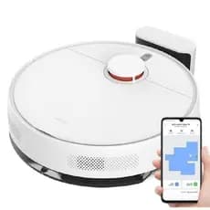 robô aspirador S40C c/Alexa limpeza inteligente 5000Pa aspira e passa pano Bivolt