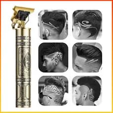 Máquina Profissional Cortar Cabelo e Aparar Barba Sem Fio Bivolt 127/220V Recarregável Acabamento Degradê