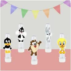 20 Apliques para tubete | Baby Looney Tunes | Lembrancinha Festa Aniversário 20 40 60 80