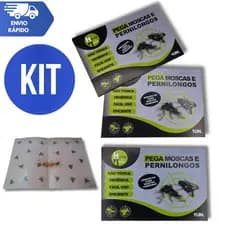 Armadilha Adesiva Pega Moscas Mosquitos e Pernilongos, proteção para seu ambiente