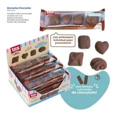 Kit 4 Borrachas Chocolate Tris Holic