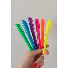 Marca-Texto Kit com 6 cores - Jandaia