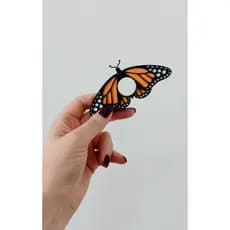 Anel de Leitura / Anel Suporte para Leitura / Trava Página - Formato Borboleta - Impressão 3D
