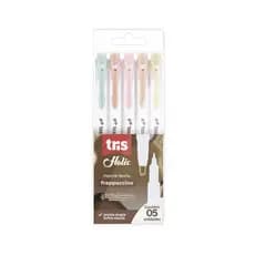 Marca-texto Frappuccino Holic Coffee Shop – Conjunto C/ 5 un – Tris