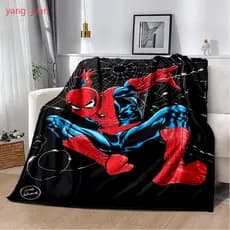 Manta Personalizada Marvel Super-Herói Homem Aranha 3D Impressa , De Personagem De Filme anime , Capa De , Roupa De Cama 567