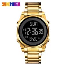Relógio De Pulso Eletrônico De Luxo SKMEI 1611 Digital Para Homens Contagem Regressiva Desportiva À Prova D'água reloj hombre 2004