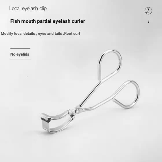 Modelador de cílios parcial Mini portátil segmentado Curling Aid modelador de cílios detalhe modelador ferramenta de cíl