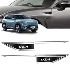 KIA Dedicado Fender Side Label carnaval sportage Blade Corpo Metal Adesivo Decorativo Corpo Adesivo Lâmina de Carro Ades