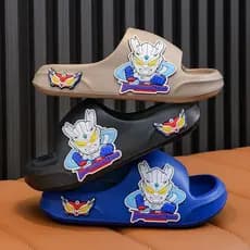 Ultraman chinelos meninos chinelos crianças chinelos Cyro ultraman Diga meninos crianças sandálias chinelos verão casa b