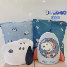 Bonito snoopy filhote de cachorro snoopy saco de lavanderia máquina de lavar dedicado Anti-deformação roupas cuidados sa