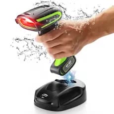 Eyoyo Portátil Industrial 1D 2D QR Scanner De Código De Barras 3 Em 1 Via 2.4G Sem Fio USB Com IP65 Anti-Queda Para Comp