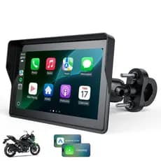 WonVon Sistema De Navegação GPS Carplay Para Motocicleta De 5 Polegadas Com Apple E Tela Portátil Automática Android Blu
