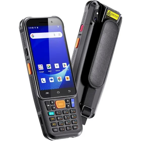 Eyoyo Wireless Android 15 Barcode Scanner Computador Móvel Portátil PDA Com WiFi Bluetooth Conexão Celular Tela Sensível