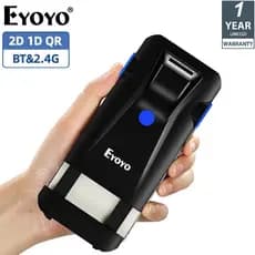 Eyoyo 1D 2D Barcode Scanner Clipe Traseiro Do Telefone Em USB 3 1 E Sem Fio Via Leitor De Código De Barras Bluetooth QR