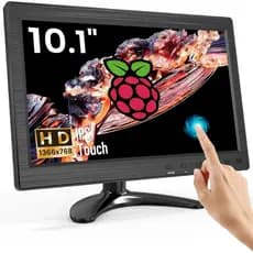 Eyoyo Monitor De Segurança De 10.1 Polegadas 1366x768 HDMI Pequeno Com Suporte Para VGA AV BNC Entrada USB Alto-Falantes