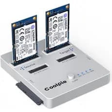 Cloner SSD 3 Em 1 , Clone Off-Line Coolpie CR311 M . 2 , Tamanho De Leitor USB3.2 Gen2 * 2 20 Gbps Para NVME/Satamsata S