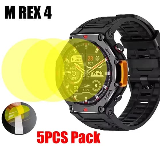 Para M REX 4 M-REX4 Protetor De Tela Smartwatch Relógio Inteligente HD Capa Protetora Filme Curvo Filmes Macios