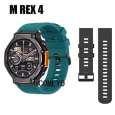 Para M REX 4 M-REX4 Pulseira De Smartwatch Relógio Inteligente Silicone Feminino Masculino Esportes Ao Ar Livre Macia
