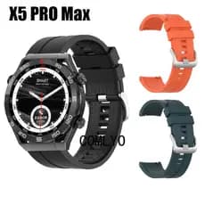 Para X5 PRO MAX Pulseira De Smartwatch Relógio Inteligente Banda De Silicone Macio Esportes Feminino Masculino