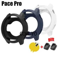 Para COROS PACE PRO Caso De Smartwatch Relógio Inteligente Protetor Pára-Choques Silicone Capa Macia Tela Filmes Poeira