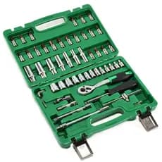 Verde Kit Chaves Jogo Catraca Reversível Com Soquetes 92Peças Maleta Completa Linha Premium Completa Linha Premium