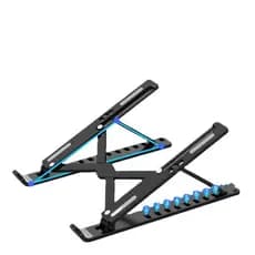 Suporte Apoio De Notebook Laptop Compacto Articulado Home Office / Suporte Notebook / Porta Notebook Preto