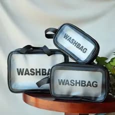 Trompete Preto Bolsa Necessaire Maquiagem Cosméticos Divisória Mala Viagem À Prova d’água das