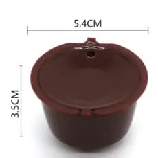 2 Peças De Cápsulas De Café Reutilizáveis , Promoção De Filtro Recarregável E Prático