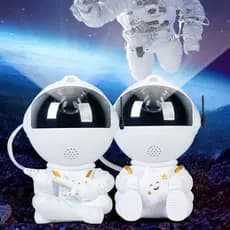 Projetor De Astronauta Galáctico De Design Fofo E Distinta De 2 Peças Na Promoção Cosmos