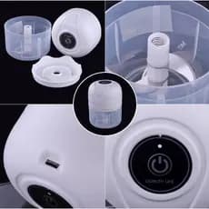 Mini Processador Elétrico Sem Fio Branco De 5 Unidades-Três Cortes , Fácil Na Cozinha !