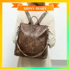SHINYDIARY Mochila Feminina Masculino Escolar Passeio Coreano Grande Capacidade Impermeável