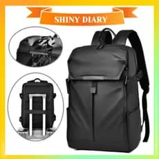 SD Mochila De Viagem Homens Multifuncional Impermeável Reforçada Expansível para Trilha Esportiva