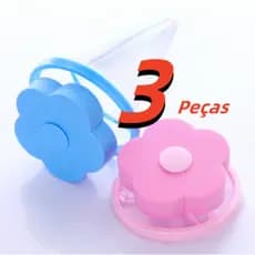 3 Pcs Coletor Tira Pelos E Fiapos Flutuante Para Máquinas De Lavar/Lavadoura Reutilizável - Envio Já