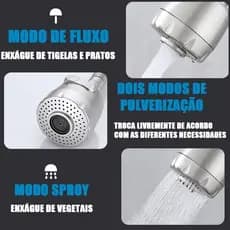 Torneira Com Filtros E Adaptadores , Simples Generosa