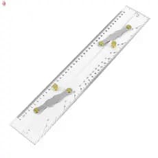 Régua Paralela Marinha para Desenho de Cartas Náuticas, Pode Desenhar Linhas de 450mm, Usada para Desenho de Cartas Náut
