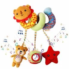 Brinquedo giratório para berço de bebê/brinquedo espiral para bebê