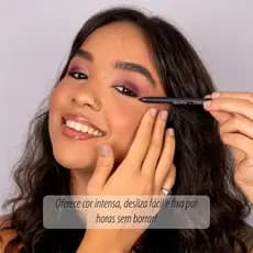 Lápis de Olho Preto Zanphy Carbon Black Delineador Para Olhos Alta Pigmentação Longa Duração