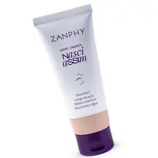 Base Líquida Zanphy Nasci Assim Cor 02 Linha Pele Maquiagem Rosto Acabamento Natural Alta Cobertura