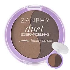 Paleta Duet para Sobrancelhas Zanphy Linha Olhos - REF.03